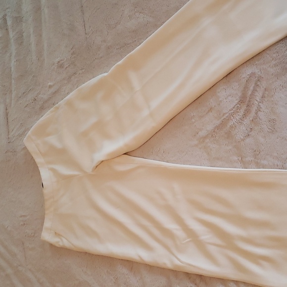 Giorgio Armani Black Label Ivory White Womens Trousers - Picture 1 of 16